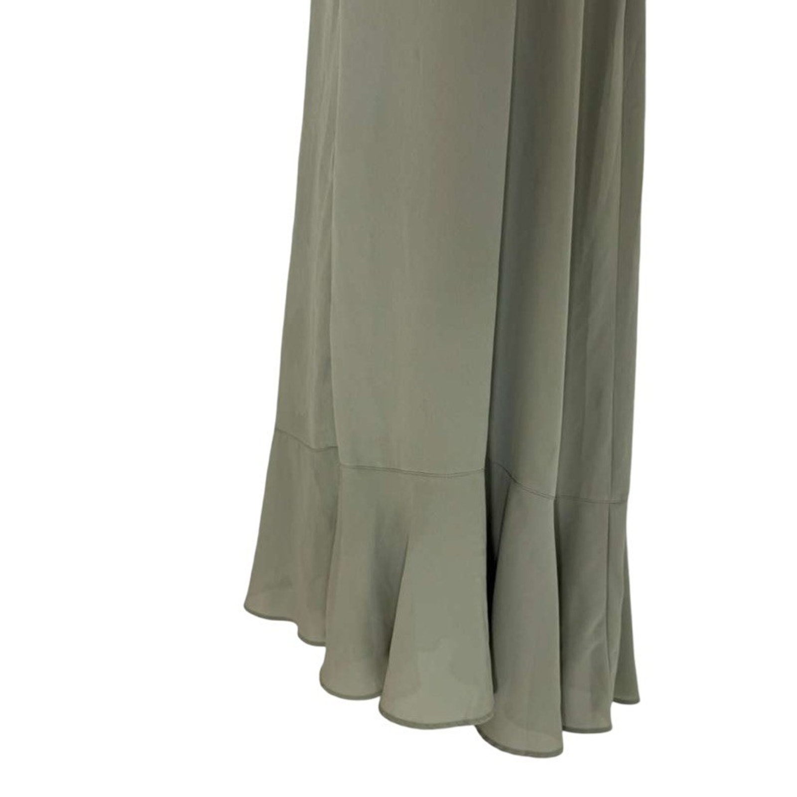 Show Me Your Mumu Claire Womens Sage Green Smocked Sun Dress Midi Summer Usa M — image 8 of 8